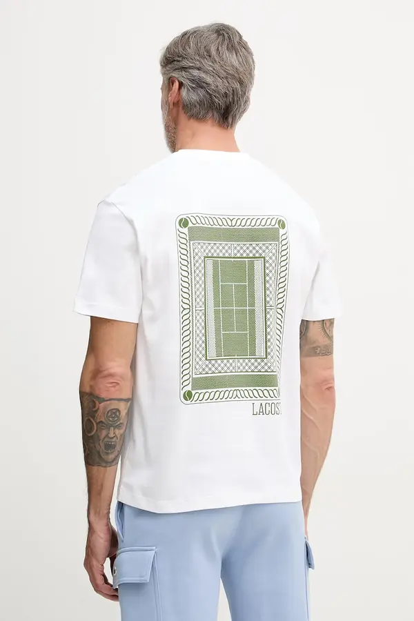 Lacoste Lacoste majica za muškarce od pamuka