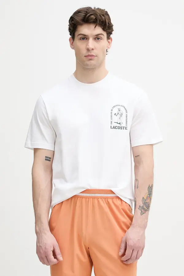 Lacoste Lacoste majica za muškarce od pamuka