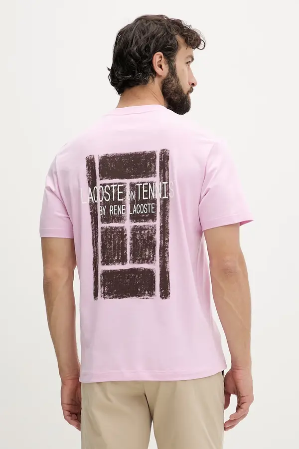 Lacoste Lacoste majica za muškarce od pamuka