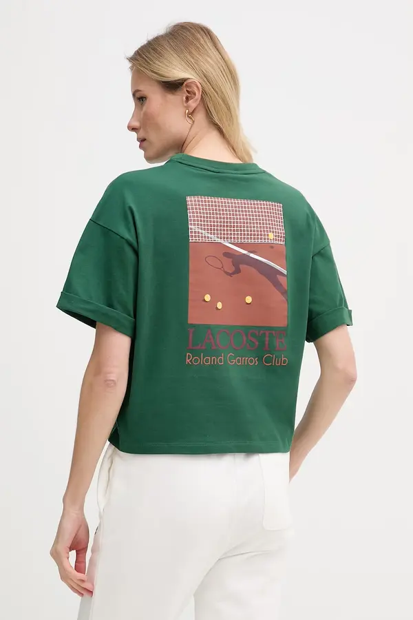 Lacoste Lacoste majica za žene od pamuka