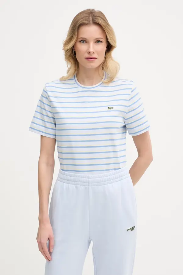 Lacoste Lacoste majica ženska od pamuka