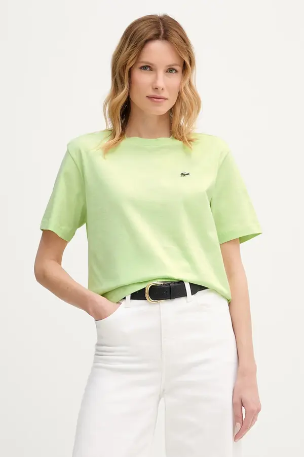 Lacoste Lacoste majica ženska od pamuka