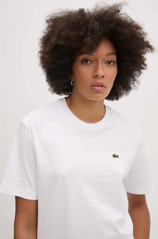 Lacoste Lacoste majica ženska od pamuka
