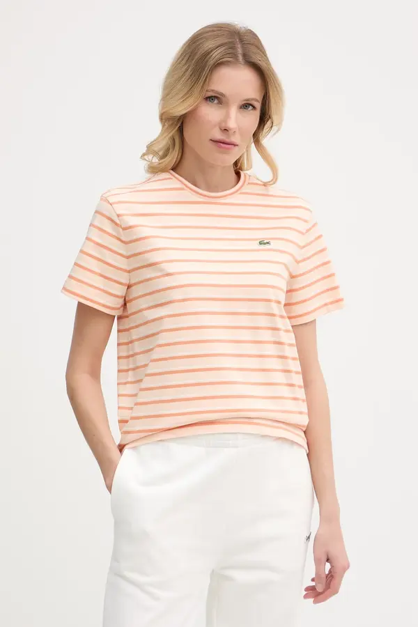 Lacoste Lacoste majica ženska pamukna