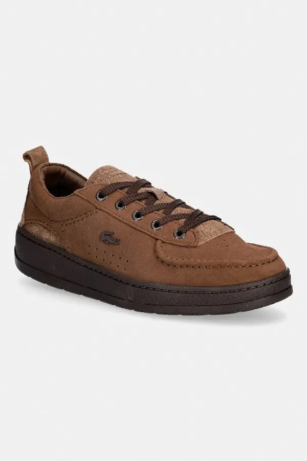 Lacoste Lacoste Men Umpire Sneakers Tenisice za muškarce od brušene kože