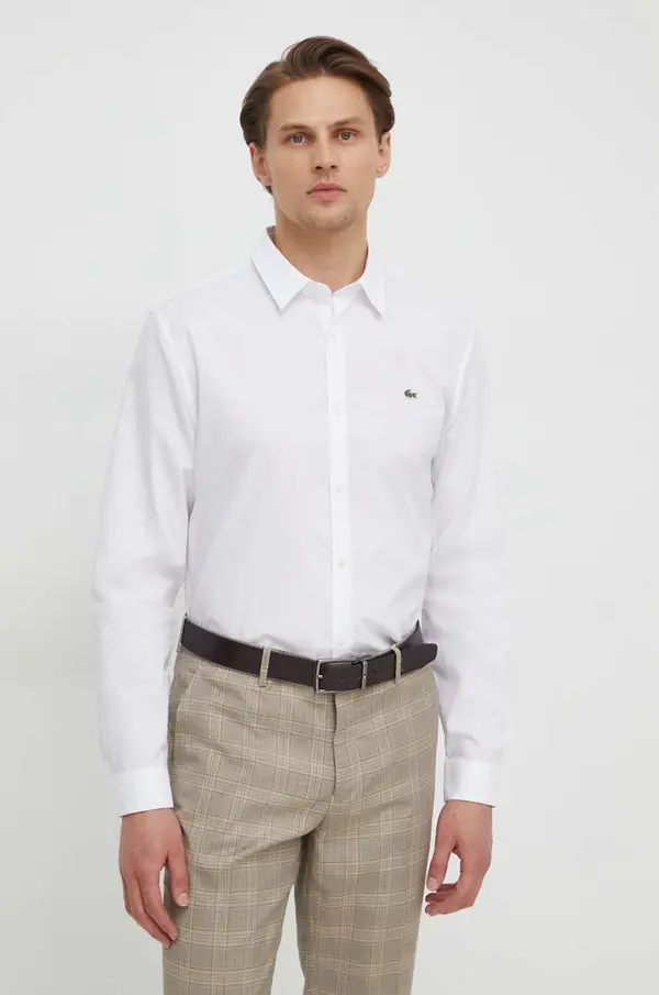 Lacoste Lacoste Pamučna košulja Lacoste