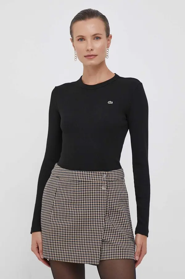 Lacoste Lacoste Pamučna majica dugih rukava Lacoste