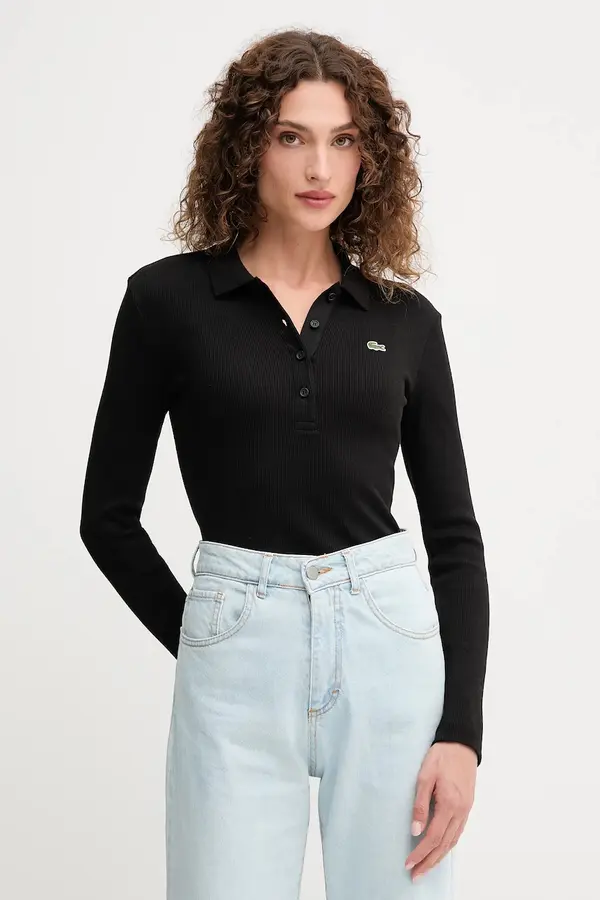 Lacoste Lacoste Pamučna majica dugih rukava Lacoste