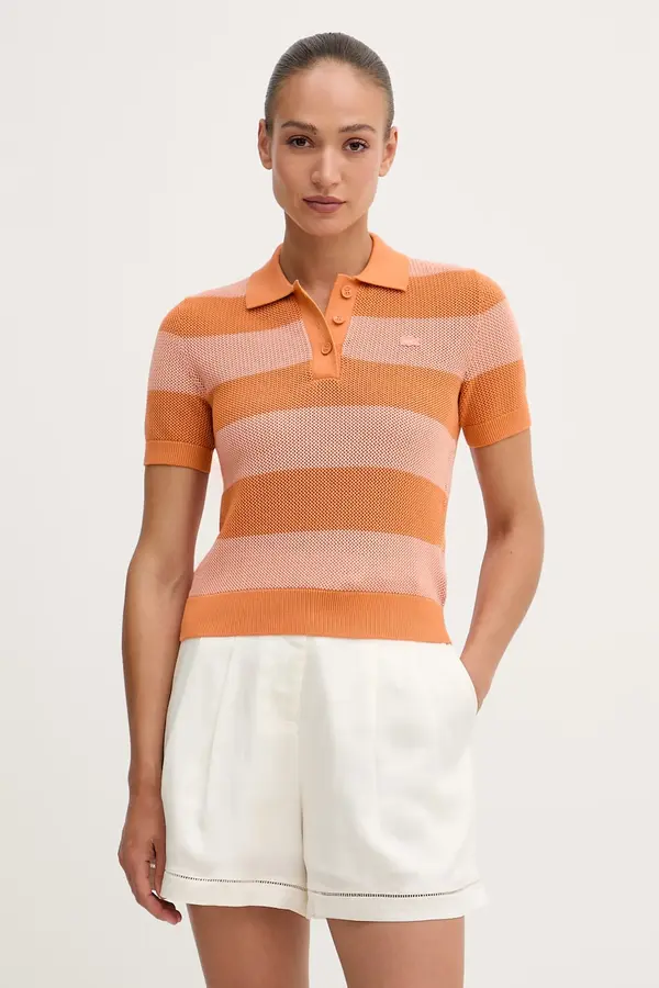 Lacoste Lacoste Polo za žene od pamuka