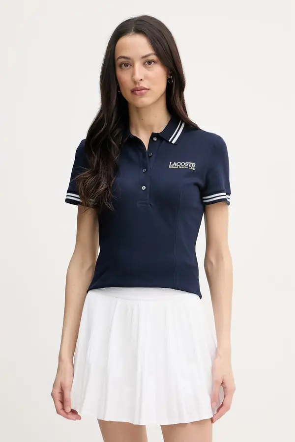 Lacoste Lacoste polo za žene s pamukom