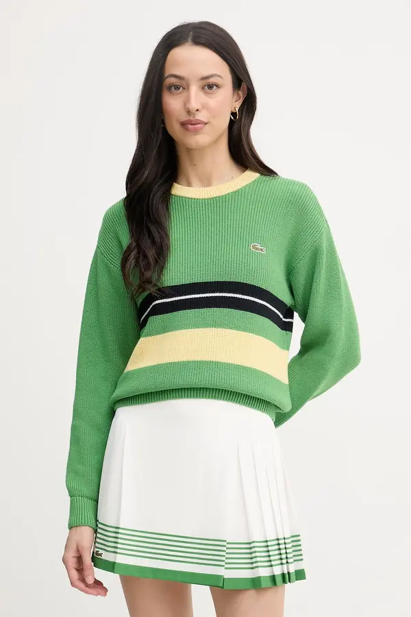 Lacoste Lacoste pulover za žene s dodatkom vune