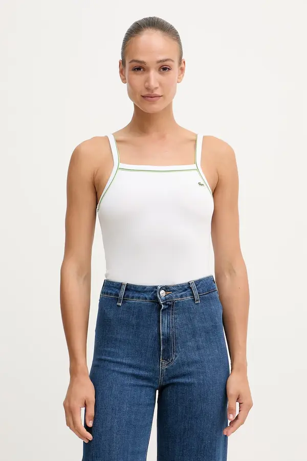 Lacoste Lacoste top za žene s pamukom