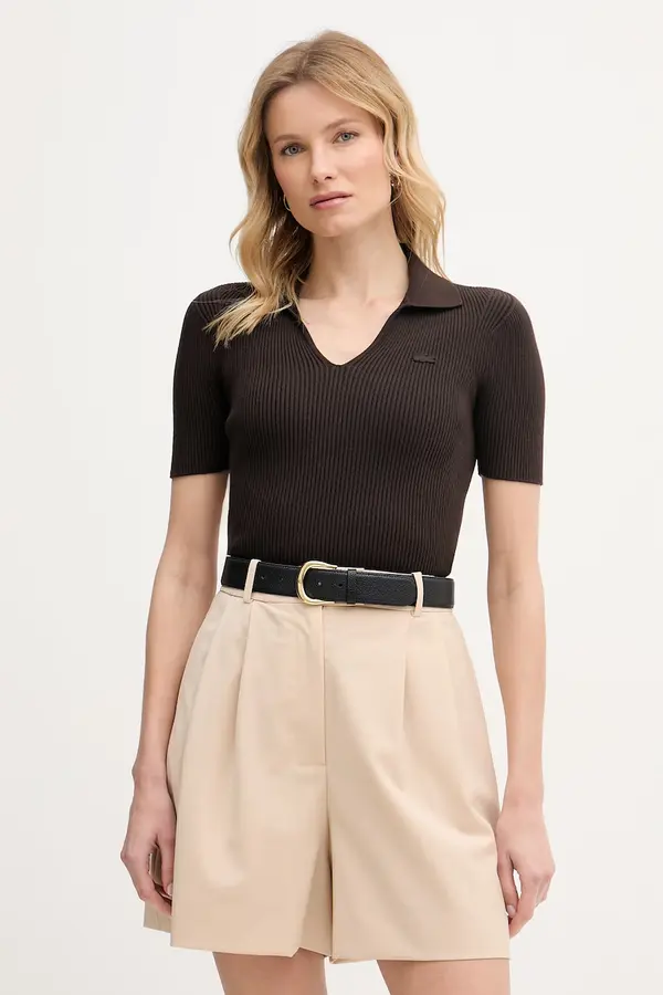 Lacoste Lacoste ženska majica s viskozom