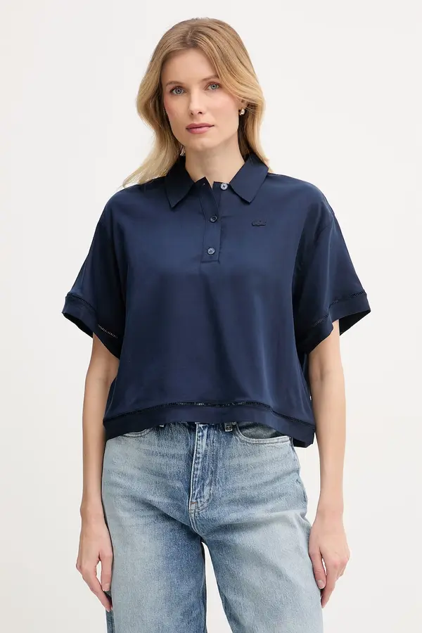 Lacoste Lacoste ženska polo s lyocellom