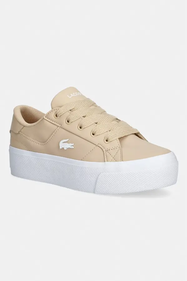 Lacoste Lacoste Ziane Platform Sneakers tenisice za žene od kože