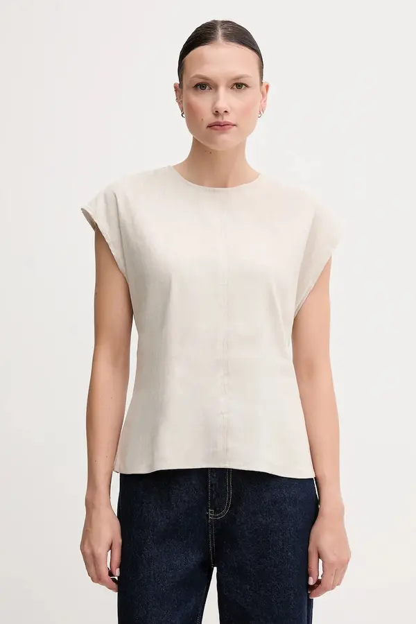 Calvin Klein Lanena bluza Calvin Klein