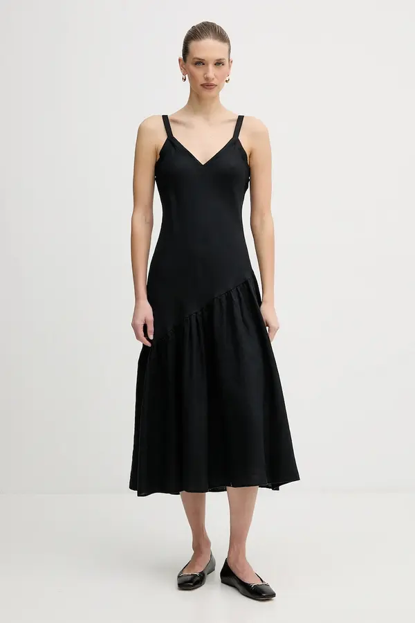 DKNY Lanena haljina Dkny