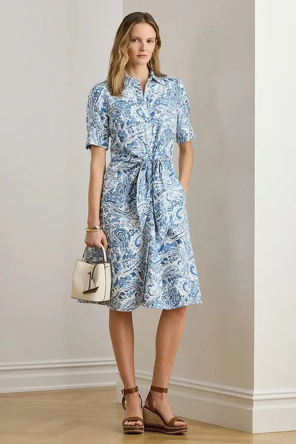Lauren Ralph Lauren Lanena haljina Lauren Ralph Lauren