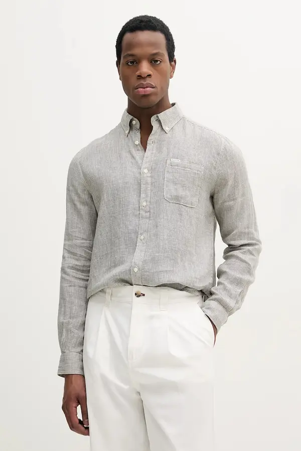 Barbour Lanena košulja Barbour Linton Tailored Shirt