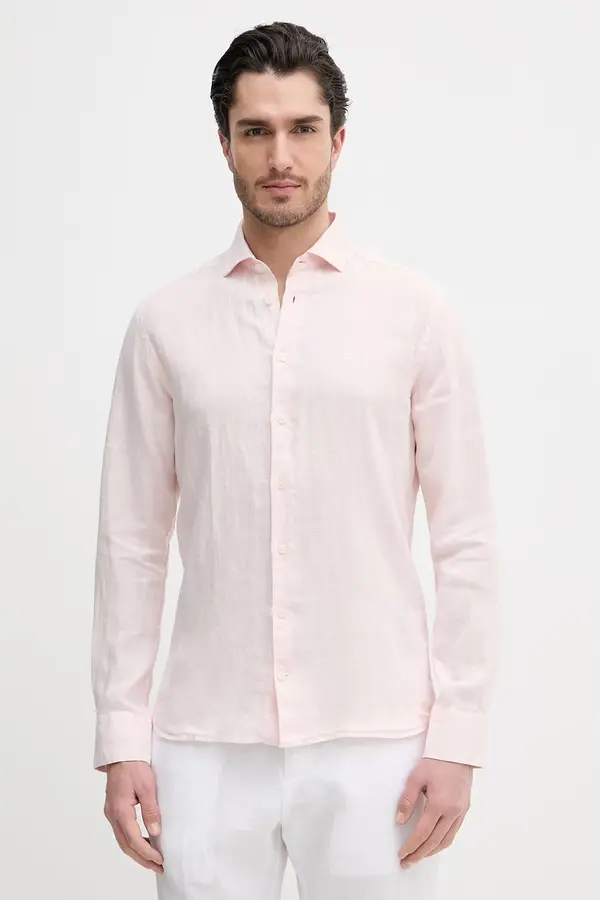 Hackett London Lanena košulja Hackett London