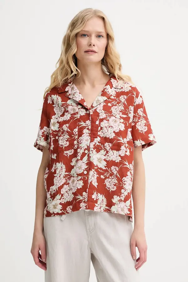 Levi's Lanena košulja Levi's SONNY CAMP SHIRT