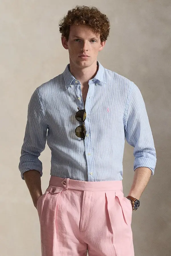 Polo Ralph Lauren Lanena košulja Polo Ralph Lauren