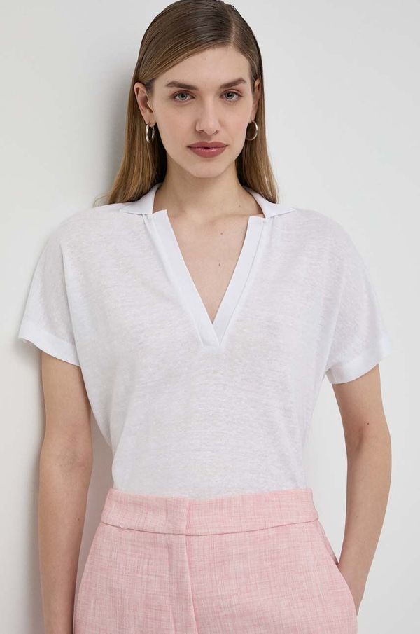 Boss Lanena polo majica BOSS boja: bijela, 50512038