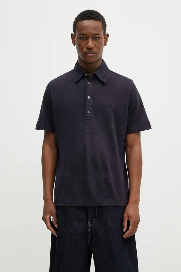 Paul Smith Lanena polo majica Paul Smith