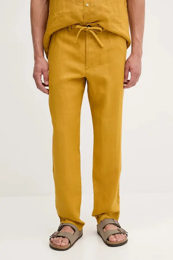 United Colors of Benetton Lanene hlače United Colors of Benetton