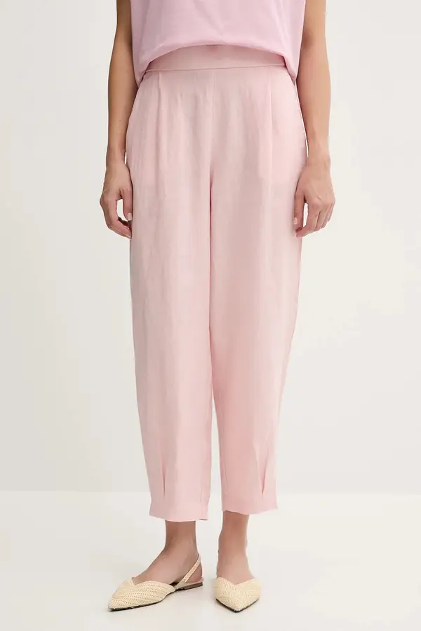 United Colors of Benetton Lanene hlače United Colors of Benetton