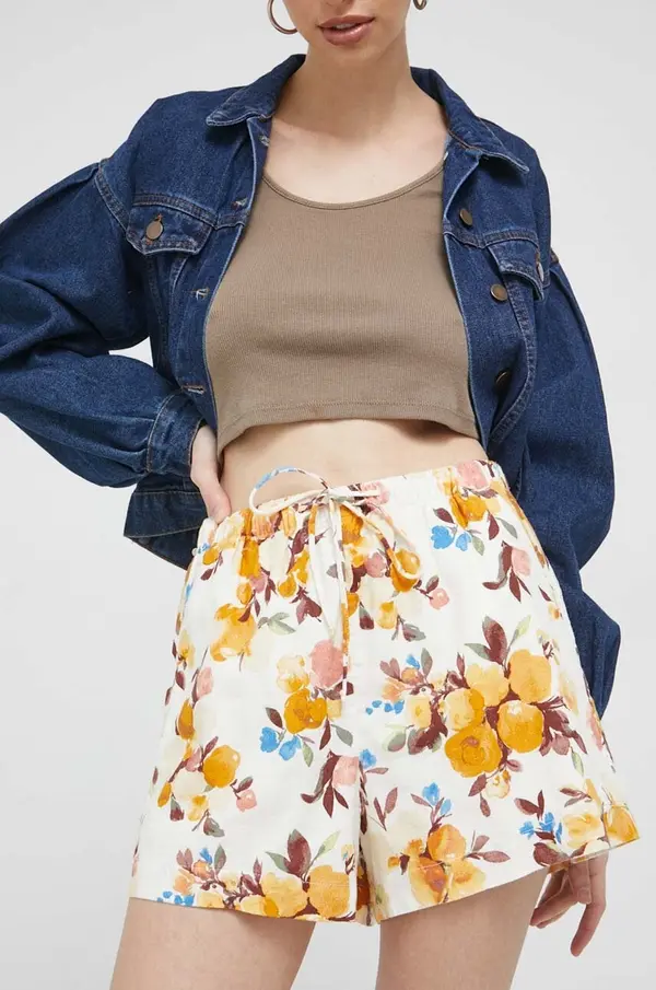 Abercrombie & Fitch Lanene kratke hlače Abercrombie & Fitch