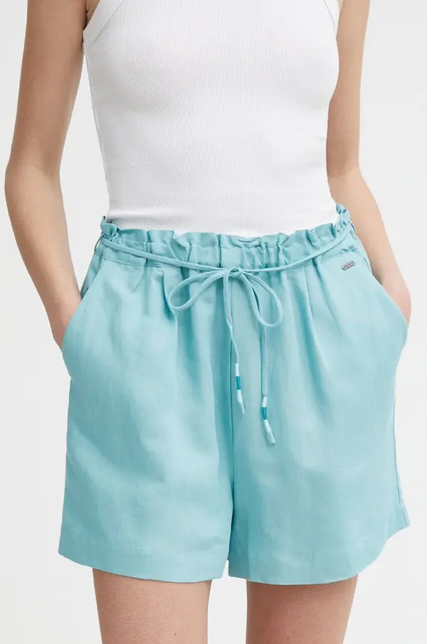Pepe Jeans Lanene kratke hlače Pepe Jeans MARTA