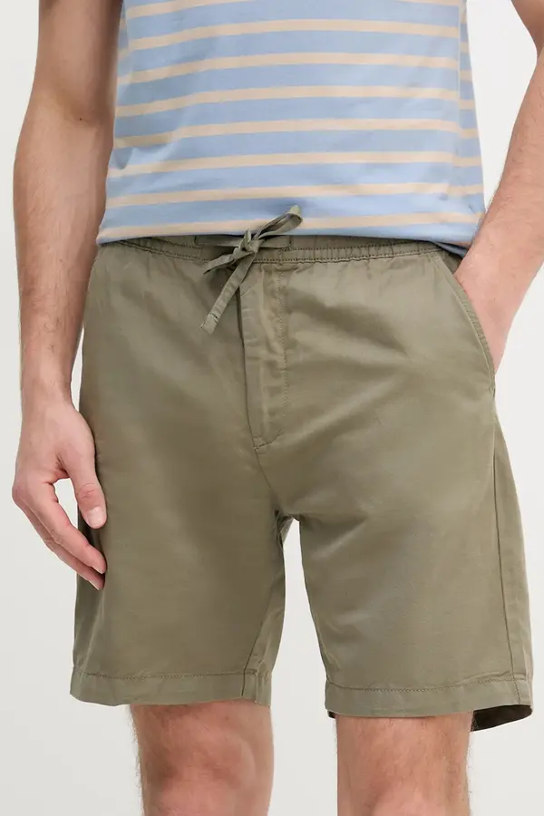 Pepe Jeans Lanene kratke hlače Pepe Jeans RELAXED LINEN SMART SHORTS