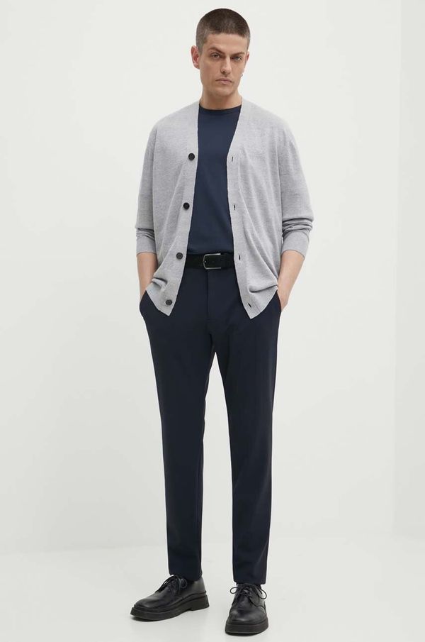 Theory Laneni kardigan Theory boja: siva, N0283709