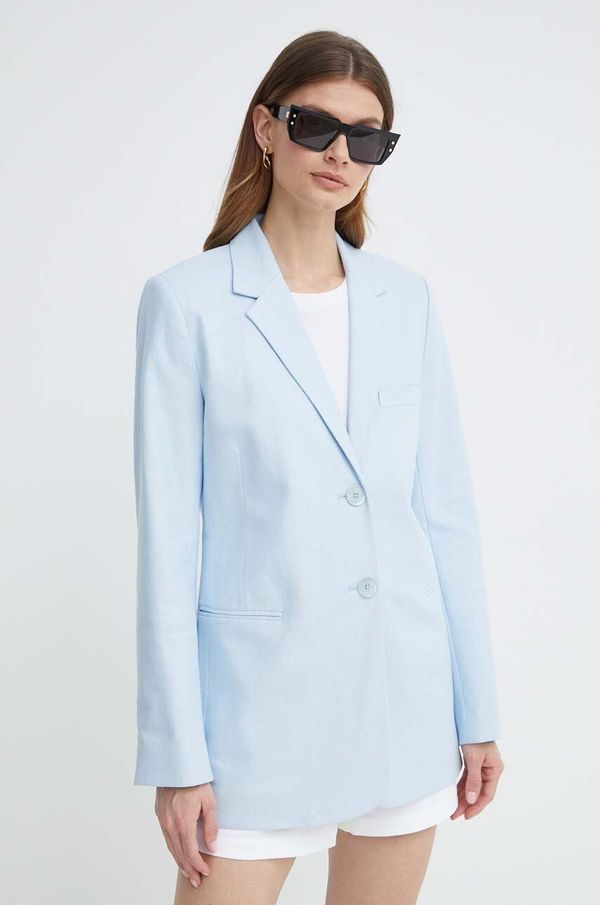 MICHAEL Michael Kors Laneni sako MICHAEL Michael Kors jednoredno zakopčavanje, bez uzorka