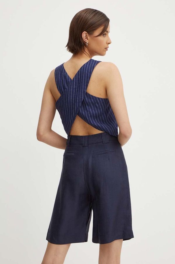 Sisley Laneni top Sisley boja: tamno plava