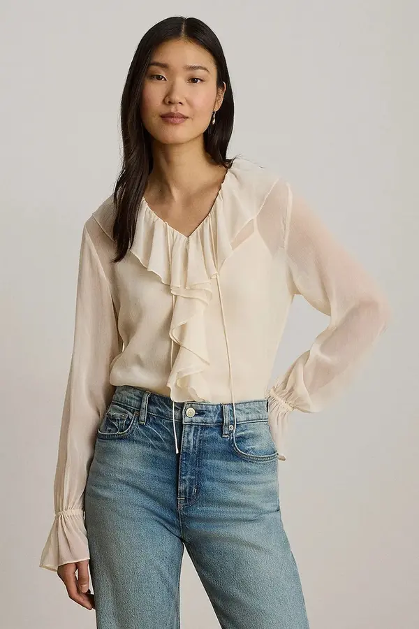 Lauren Ralph Lauren Lauren Ralph Lauren bluza s volanima za žene