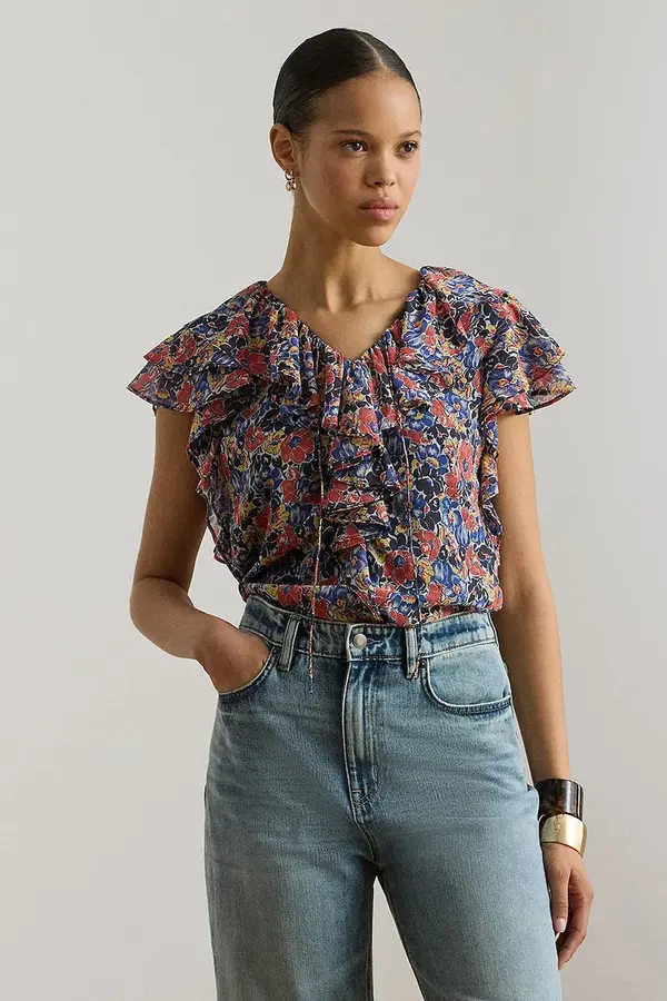 Lauren Ralph Lauren Lauren Ralph Lauren bluza s volanima za žene