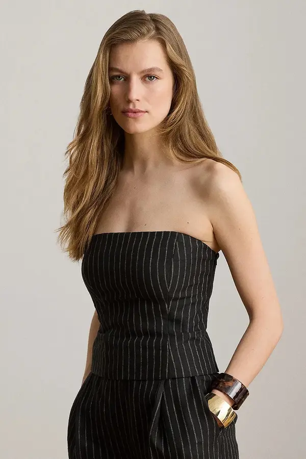 Lauren Ralph Lauren Lauren Ralph Lauren bluza za žene od lana