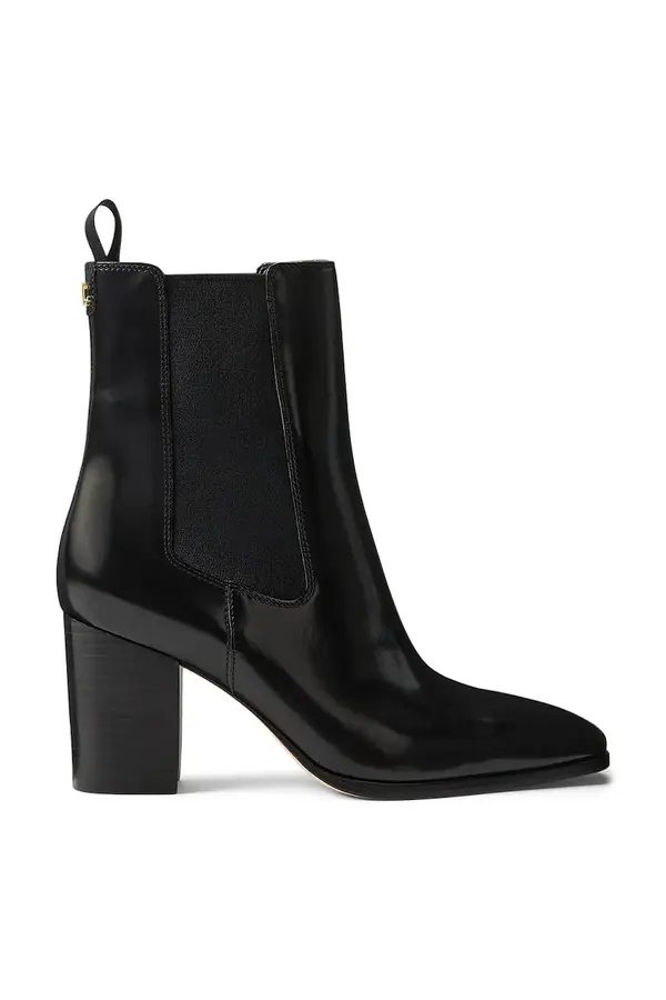 Lauren Ralph Lauren Lauren Ralph Lauren čizme s debelom potpeticom za žene od kože Rlyn Bte Hl