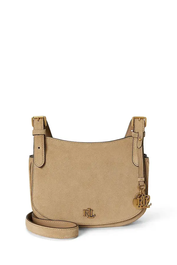 Lauren Ralph Lauren Lauren Ralph Lauren crossbody torba za žene od brušene kože