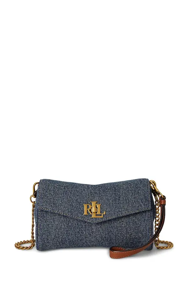 Lauren Ralph Lauren Lauren Ralph Lauren crossbody torba za žene traper