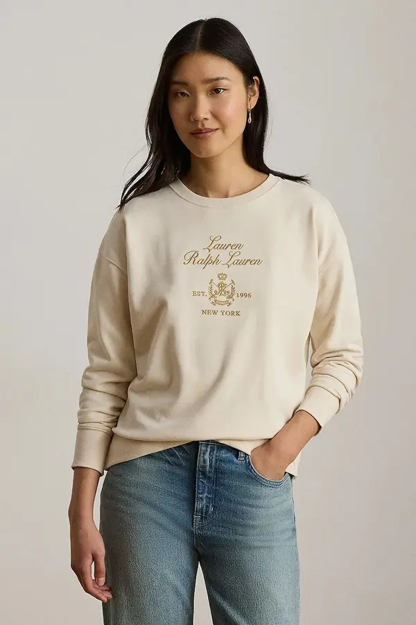 Lauren Ralph Lauren Lauren Ralph Lauren dukserica za žene s pamukom