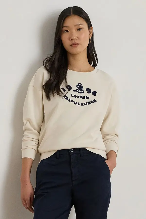 Lauren Ralph Lauren Lauren Ralph Lauren dukserica ženska pamučna
