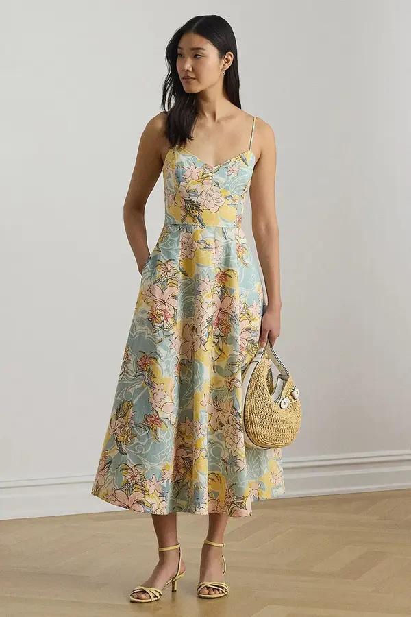 Lauren Ralph Lauren Lauren Ralph Lauren empire haljina lanena