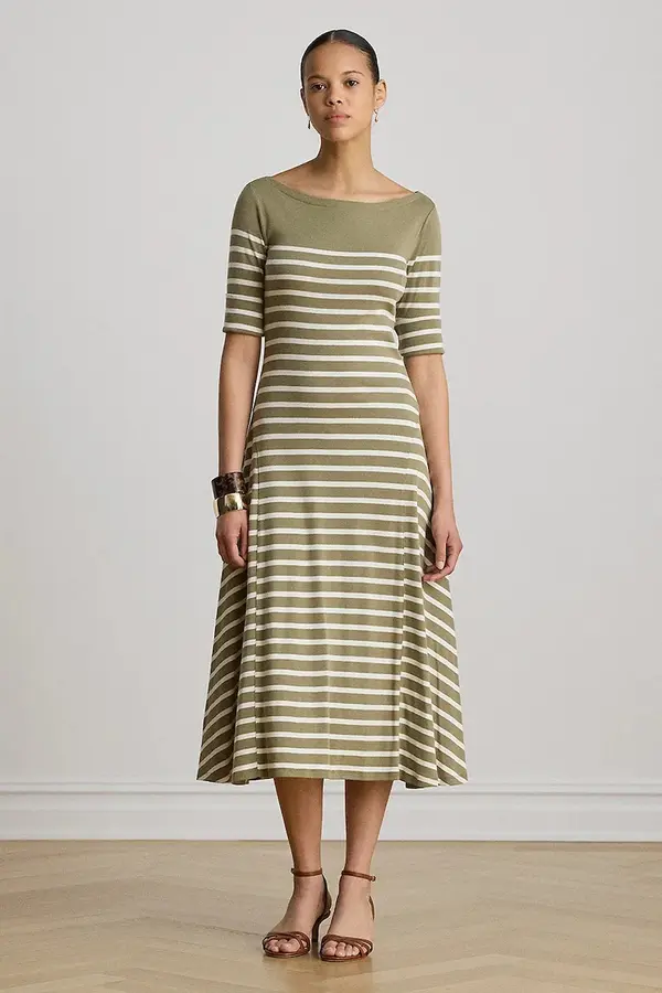 Lauren Ralph Lauren Lauren Ralph Lauren haljina A-kroja od pamuka