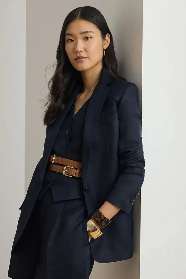 Lauren Ralph Lauren Lauren Ralph Lauren jednoredni sako za žene s lanom