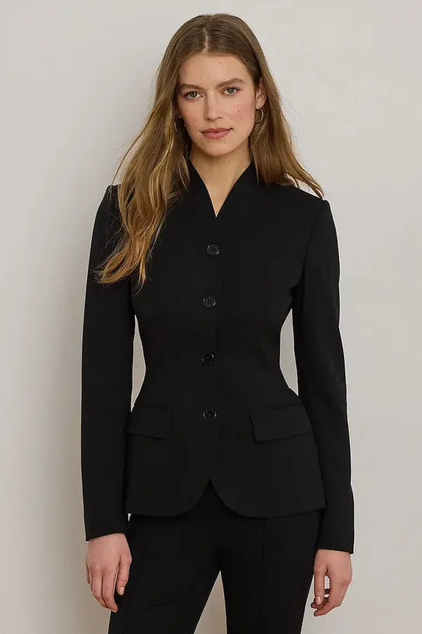 Lauren Ralph Lauren Lauren Ralph Lauren jednoredni sako za žene s vunom
