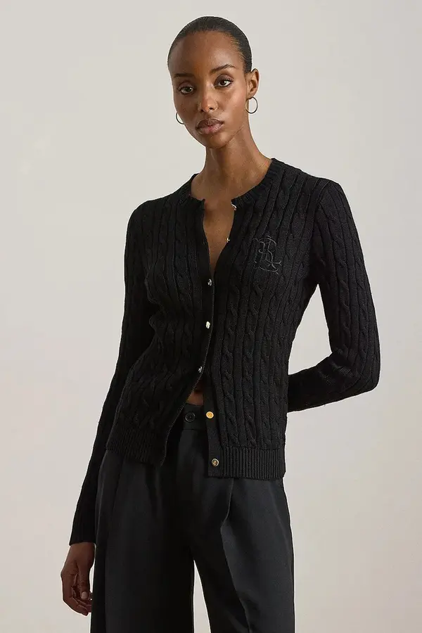 Lauren Ralph Lauren Lauren Ralph Lauren kardigan za žene s pamukom