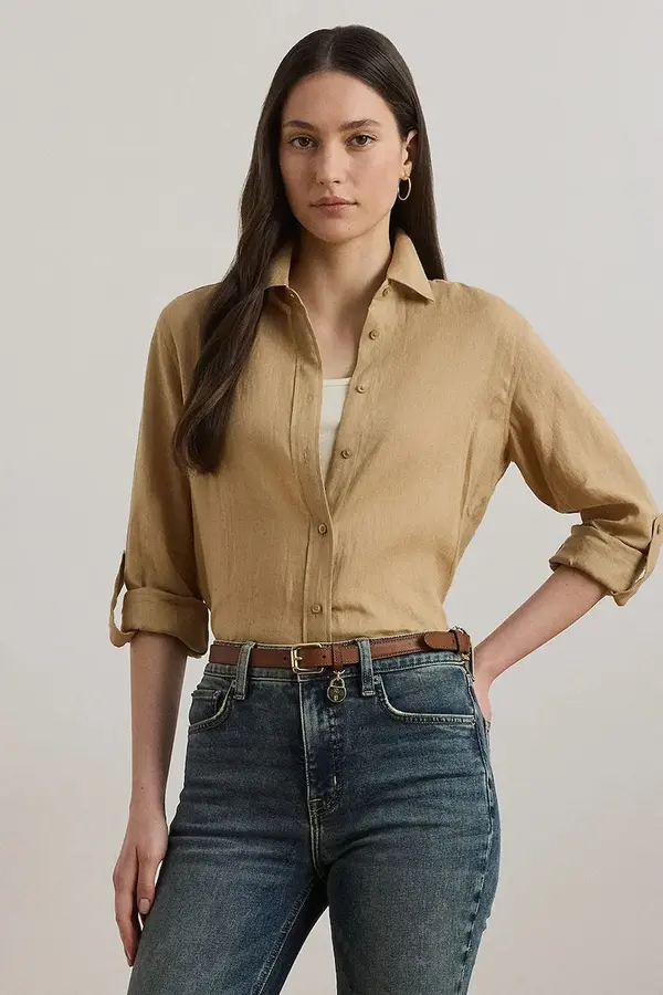 Lauren Ralph Lauren Lauren Ralph Lauren košulja za žene od lana